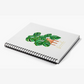 Monstera Plant II Spiral Lined Notebook