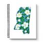 Mississipi State Flower Spiral Lined Notebook