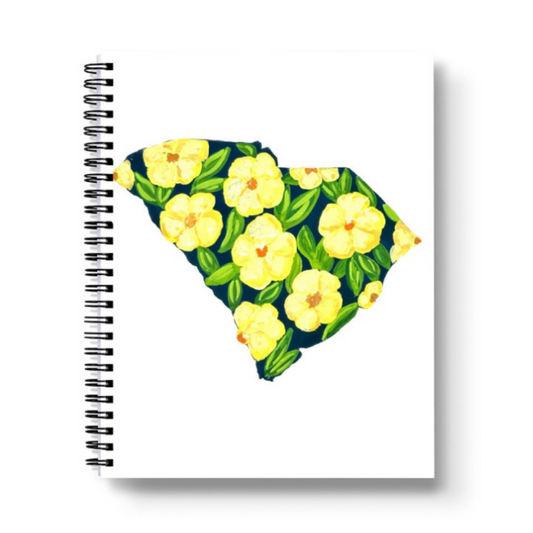 South Carolina State Flower Spiral Lined Notebook