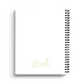 Vermont State Flower Spiral Lined Notebook