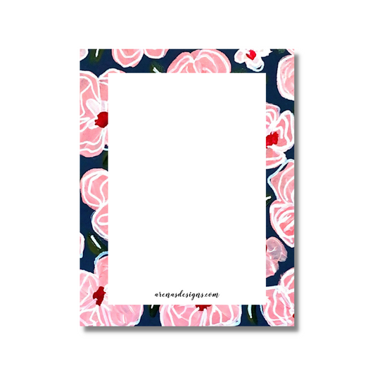 Light pink flowers Note Pads