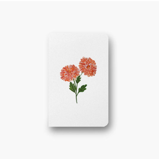 Chrysanthemum Layflat Notebook