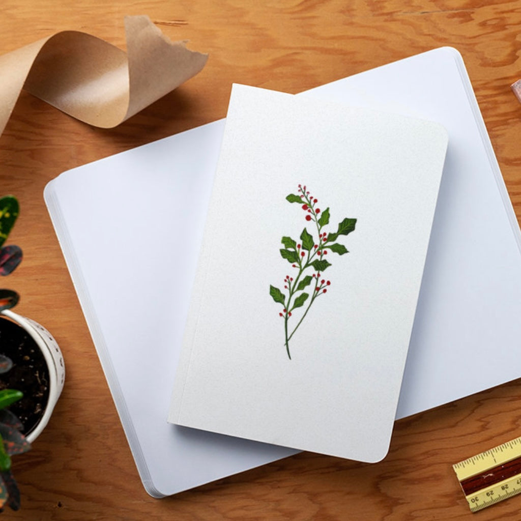 Holly Berry Layflat Notebook