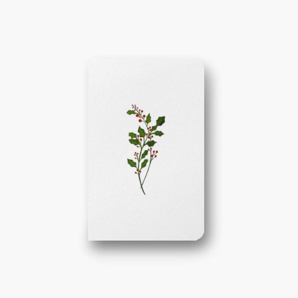 Holly Berry Layflat Notebook