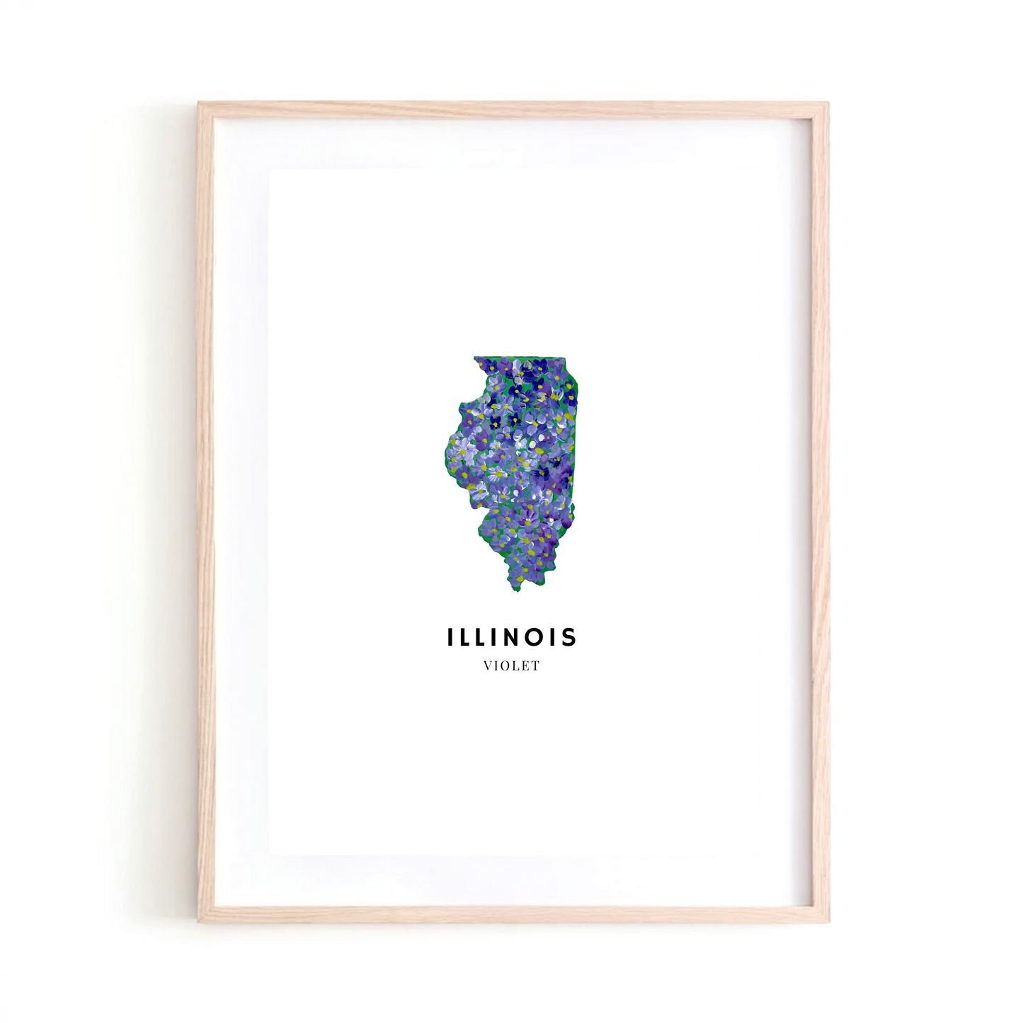 Illinois State Flower art print