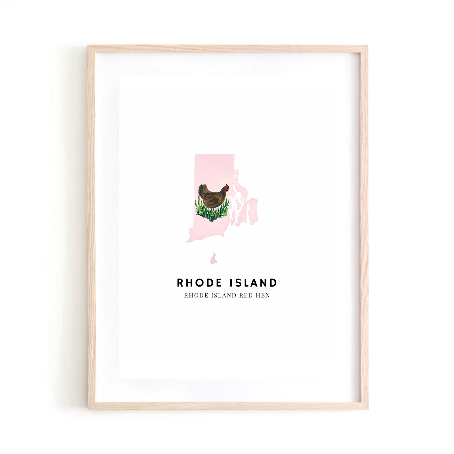 Rhode Island State Bird art print
