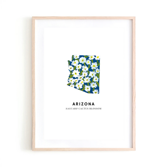 Arizona State Flower art print