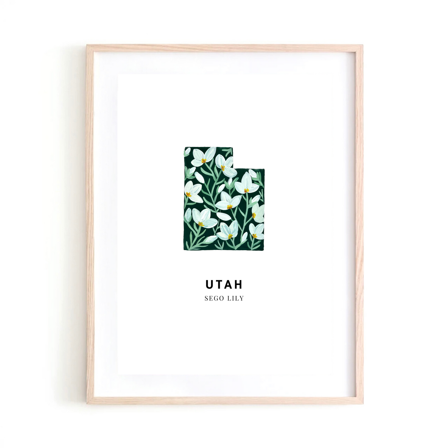 Utah State Flower art print