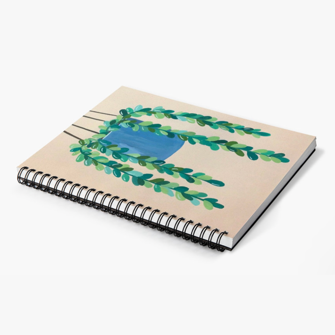 Burro's Tail Spiral Lined Notebook