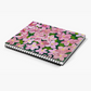 Azalea Pink Flowers Spiral Lined Notebook