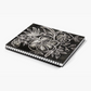 Printmaking Flowers I Spiral Lined Notebook